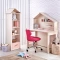 Kids bookshelf PINK HOUSE 