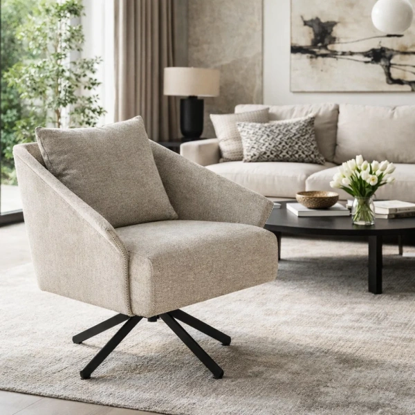 Armchair FERGUS - beige BF 5