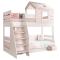 Kids bunk bed PINK HOUSE - left