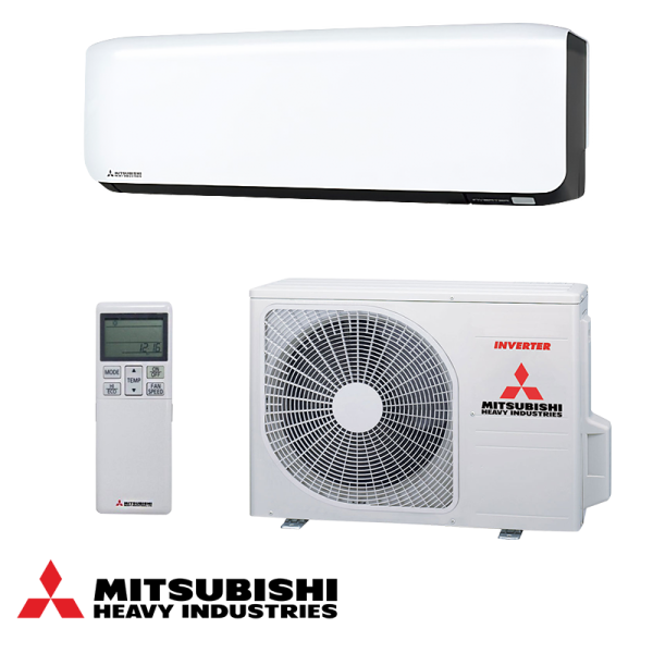 Инверторен климатик Mitsubishi Heavy Industries SRK25ZS-WFB + SRC25ZS-W