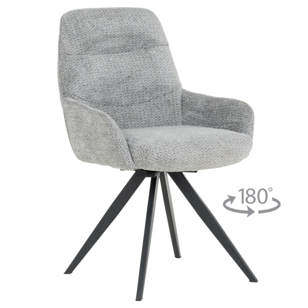 DINING CHAIR ASCOT - GREY B 90