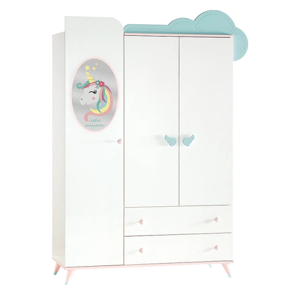 3 doors wardrobe UNICORN