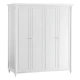 NIL 4 DOORS WARDROBE- WHITE- 1943