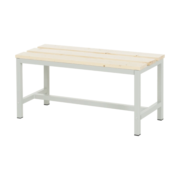 Locker room bench Carmen CR-1050 J - 80 - grey