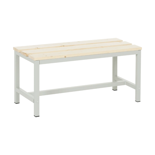 Locker room bench Carmen CR-1050 J - 90 - grey