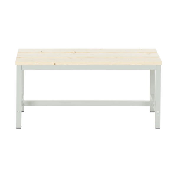 Locker room bench Carmen CR-1050 J - 90 - grey