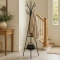 Coat hanger LINDOME - black