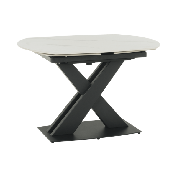 Dining table KARLINO - white