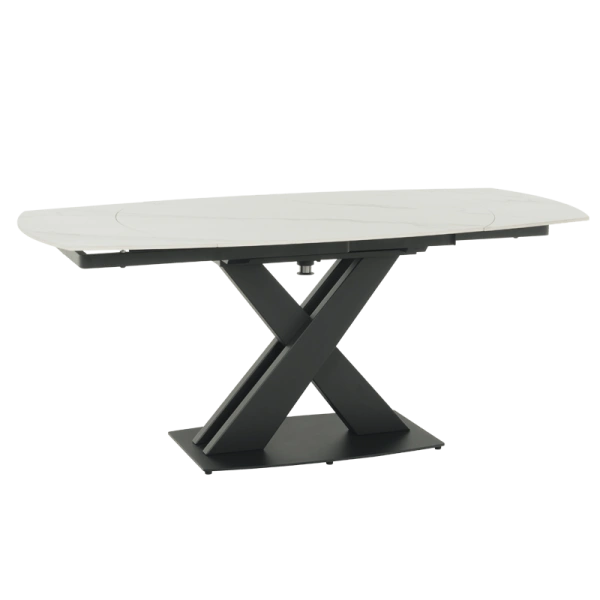 Dining table KARLINO - white