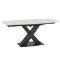 Dining table KARLINO - white