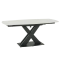 Dining table KARLINO - white