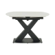 Dining table KARLINO - white