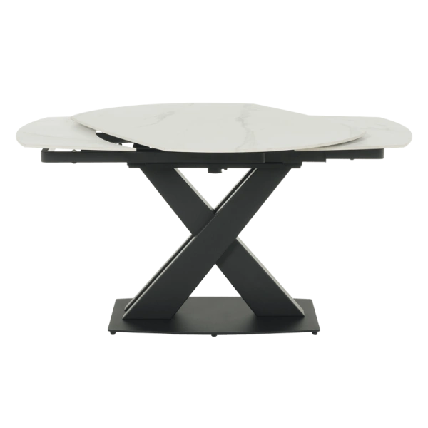 Dining table KARLINO - white