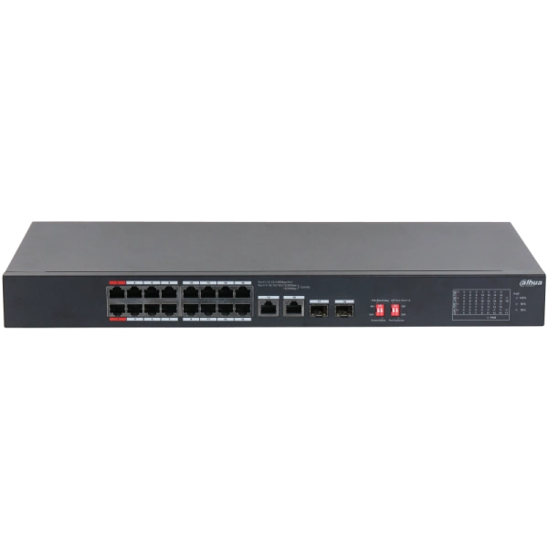 Dahua S3218-16ET-135 18-Port Unmanaged Desktop Switch with 16-Port PoE