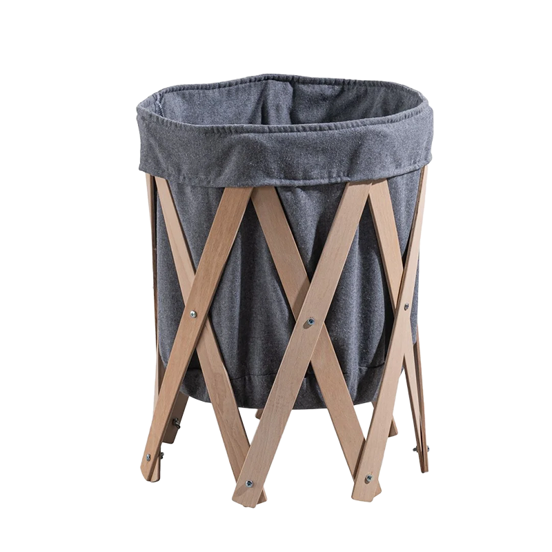 Кош за играчки WOODBA - сив