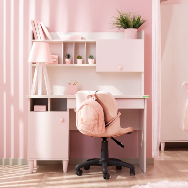 Children desk with bookshelf POLLINA