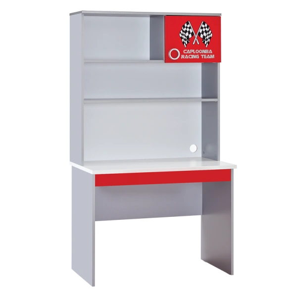 TURBO CAP DESK WITH SHELF - 776