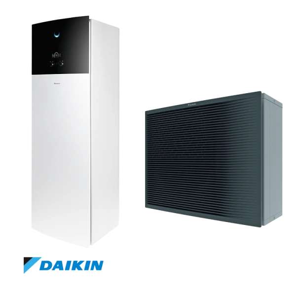 Високотемпературна термопомпа с водосъдържател Daikin Altherma ETVX16S23E9W7 + EPRA18DW1