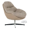 Кресло AMORA - бежово