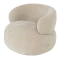 Armchair INGRID - cream PE