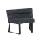 Kitchen sofa module GUMI - dark grey R 16