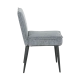 Трапезен стол OSAN - сив R 10