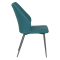DINING CHAIR LAREDO 2 Y SIL LEATH - BLUE 31