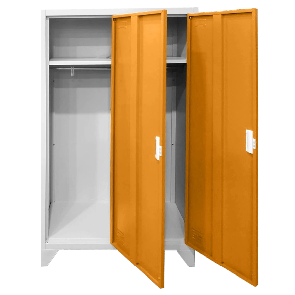 Metal cabinet Carmen CR-1602 KZ - grey / orange