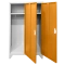 Metal cabinet Carmen CR-1602 KZ - grey / orange