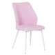DINING CHAIR LAREDO 3 Y SIL LEATHER - PINK 14