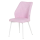 DINING CHAIR LAREDO 3 Y SIL LEATHER - PINK 14