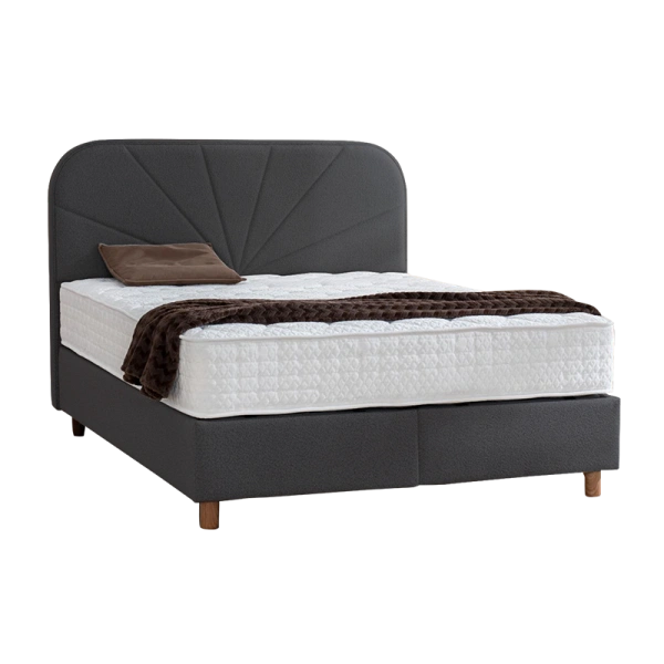 BED DELUX PREMIUM 160X200 - ANTHRACITE