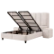 Boxspring bad with matress MAGNUM 180 x 200 - pearl SY