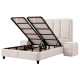 Boxspring bad with matress MAGNUM 180 x 200 - pearl SY