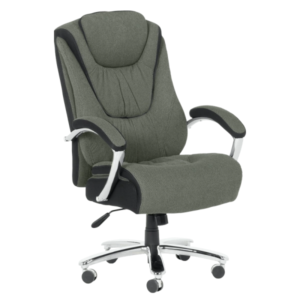 Office chair Carmen 6201 - dark grey