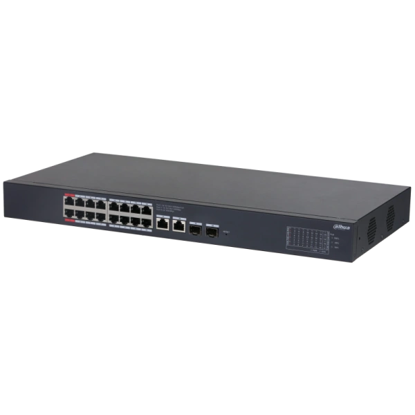 Dahua CS4220-16GT-240 20-Port Cloud Managed Desktop Gigabit Switch with 16-Port PoE