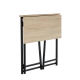Foldable desk VITEZ - oak sonoma