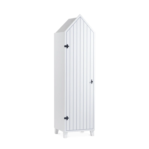 MIAMI WARDROBE LEFT 1 DOOR - WHITE - 2349
