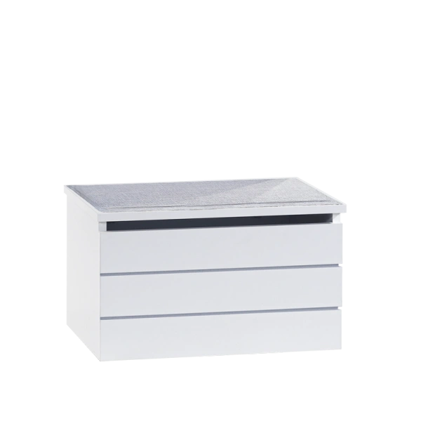 Toy storage cabinet MIAMI - white