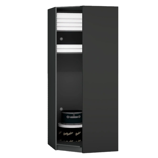 YORK CORNER WARDROBE GRAPHITE - 484351