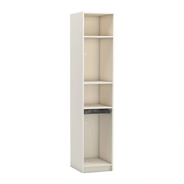 1 door wardrobe YORK - cream
