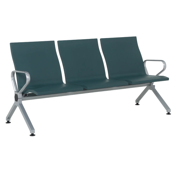 METAL BENCH 3-SEATER - CR-1040-3 - GREEN