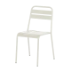 Metal garden chair ABA - light grey