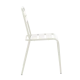 Metal garden chair ABA - light grey