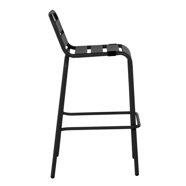 Gardern bar chair SHAKI - black