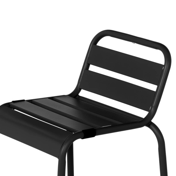 Gardern bar chair SHAKI - black