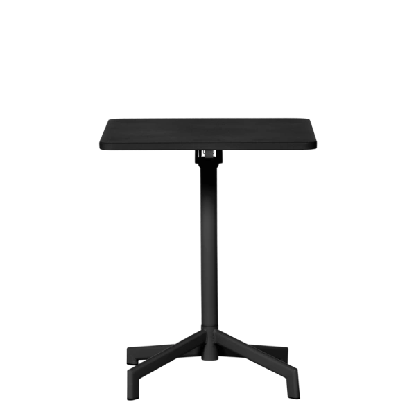 Folding garden bar table LAFIA D60 - black