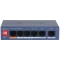 Dahua CS4006-4GT-60 6-Port Cloud Managed Desktop Gigabit Switch with 4-Port PoE