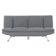 Click-clack sofa bed AMELIA - grey