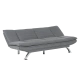 Click-clack sofa bed AMELIA - grey